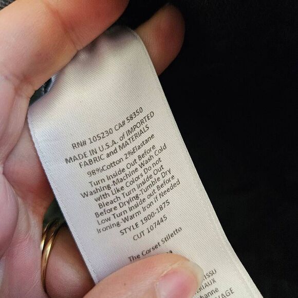 Current/Elliott The Corset Stiletto Jeans - Picture 6 of 8